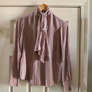 ZARA Long-Sleeve Blouse
